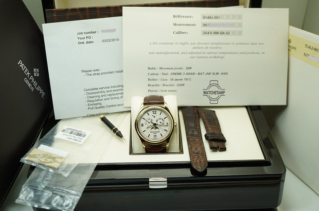 Patek Philippe 5146 Annual Calender 5146j-001