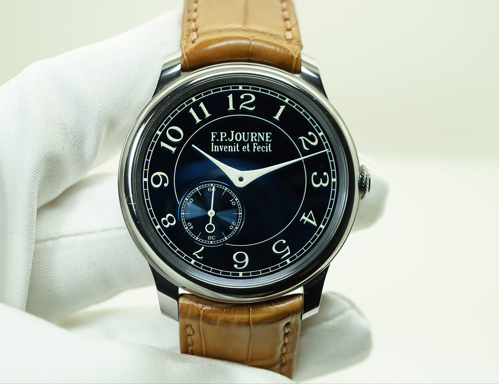 F.P.Journe Chronometre Bleu Tantalum Blue Dial